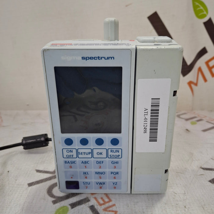 Baxter Baxter Sigma Spectrum 6.05.14 with B/G Battery Infusion Pump Infusion Pump reLink Medical