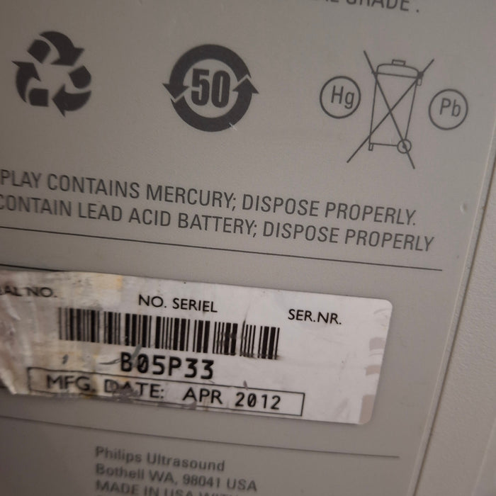 Philips Philips IE33 F-G Cart Ultrasound Ultrasound reLink Medical