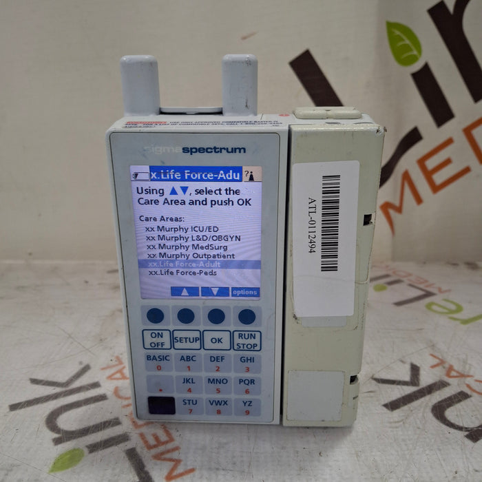 Baxter Baxter Sigma Spectrum 6.05.14 with A/B/G/N Battery Infusion Pump Infusion Pump reLink Medical