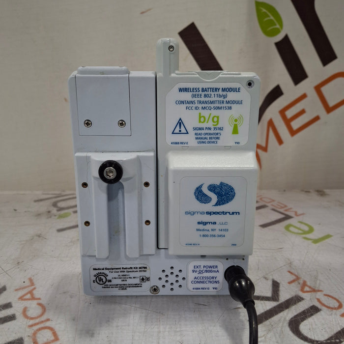 Baxter Baxter Sigma Spectrum 6.05.14 with B/G Battery Infusion Pump Infusion Pump reLink Medical