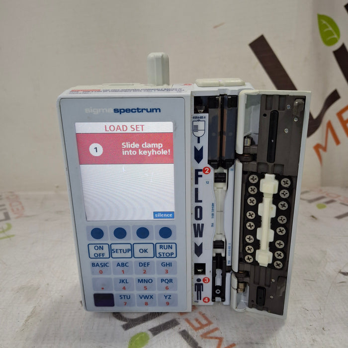 Baxter Baxter Sigma Spectrum 6.05.14 with B/G Battery Infusion Pump Infusion Pump reLink Medical