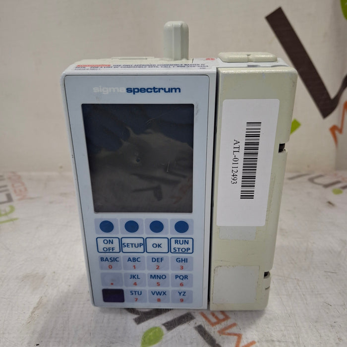 Baxter Baxter Sigma Spectrum 6.05.14 with B/G Battery Infusion Pump Infusion Pump reLink Medical