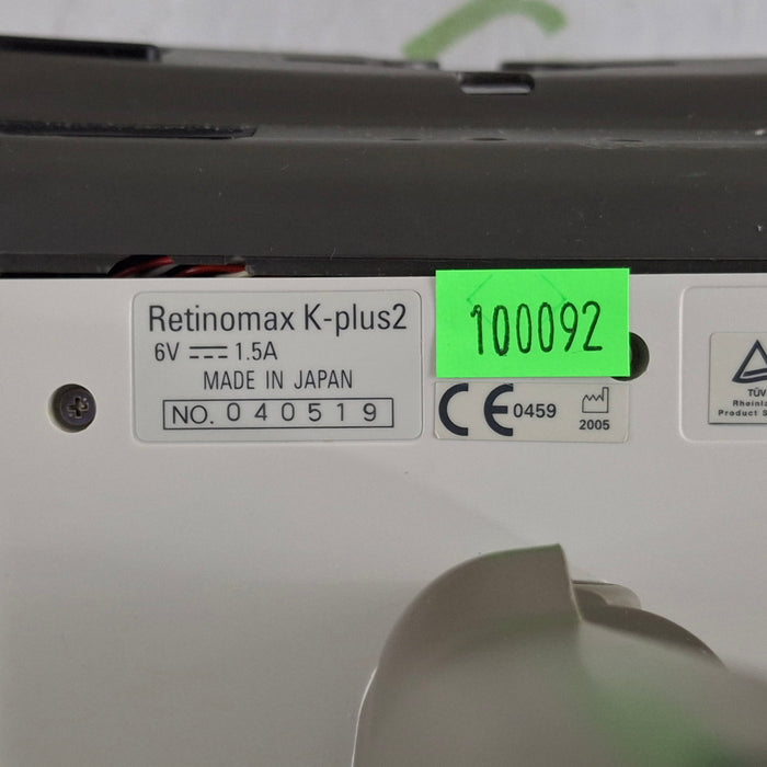 Nikon Righton Retinomax K-Plus 2 Handheld Keratometer / Refractometer