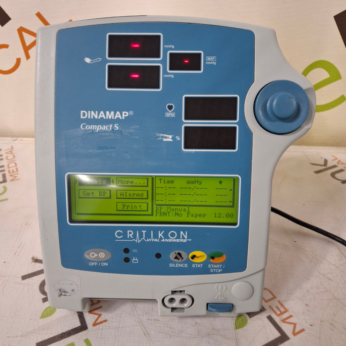 GE Healthcare GE Healthcare Dinamap Compact S Vital Signs Monitor Patient Monitors reLink Medical