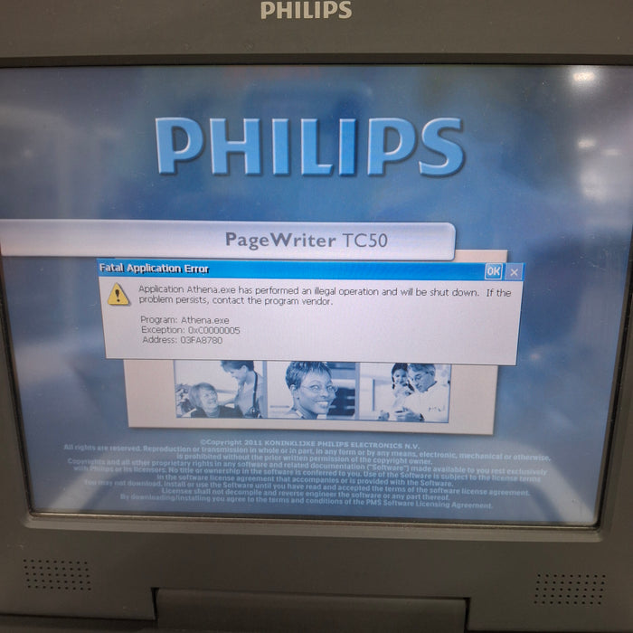 Philips Philips PageWriter TC50 Cardiograph with PIM Module Cardiology reLink Medical