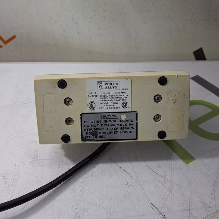 Welch Allyn Welch Allyn 71110 3.5V Desk Charger Diagnostic Exam Equipment reLink Medical