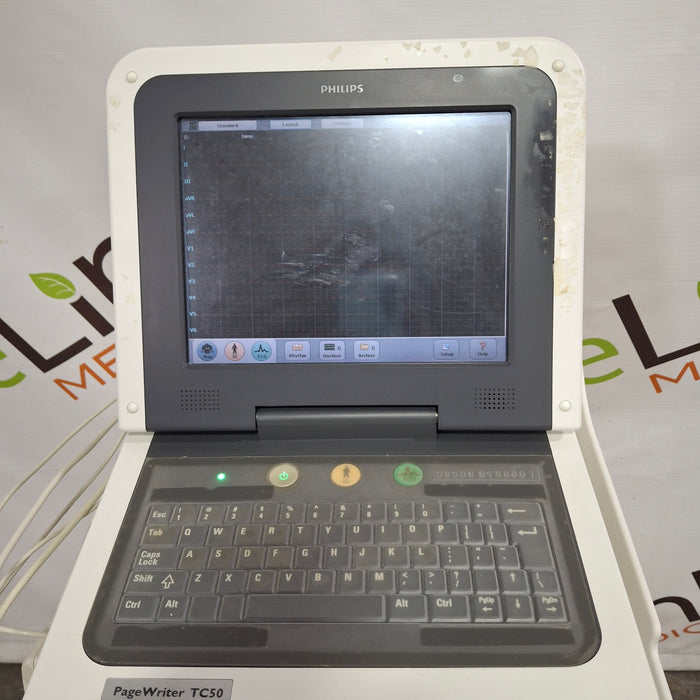 Philips Philips PageWriter TC50 Cardiograph with PIM Module Cardiology reLink Medical