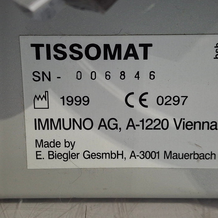 Baxter Tissomat Water Purification