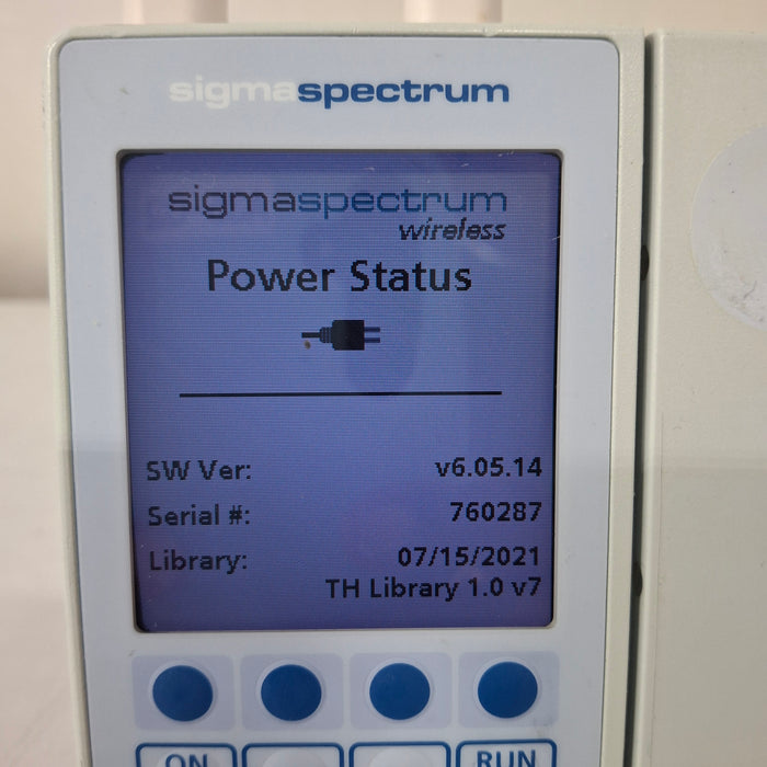 Baxter Baxter Sigma Spectrum 6.05.14 with A/B/G/N Battery Infusion Pump Infusion Pump reLink Medical