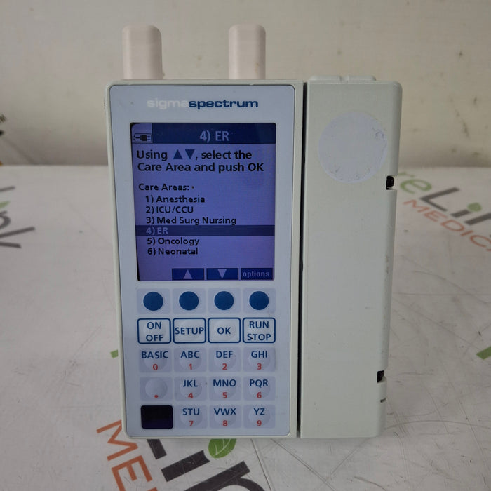Baxter Baxter Sigma Spectrum 6.05.14 with A/B/G/N Battery Infusion Pump Infusion Pump reLink Medical