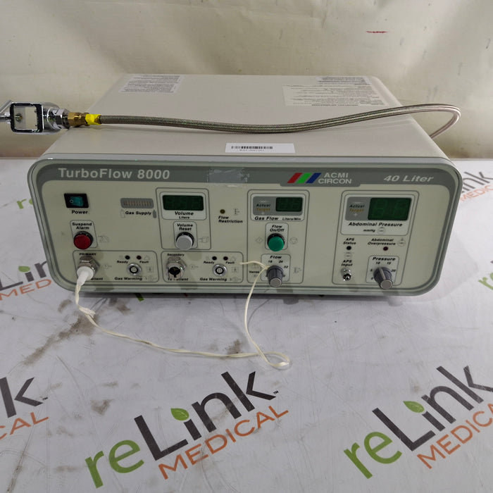 Circon ACMI TurboFlow 8000 40L Insufflator