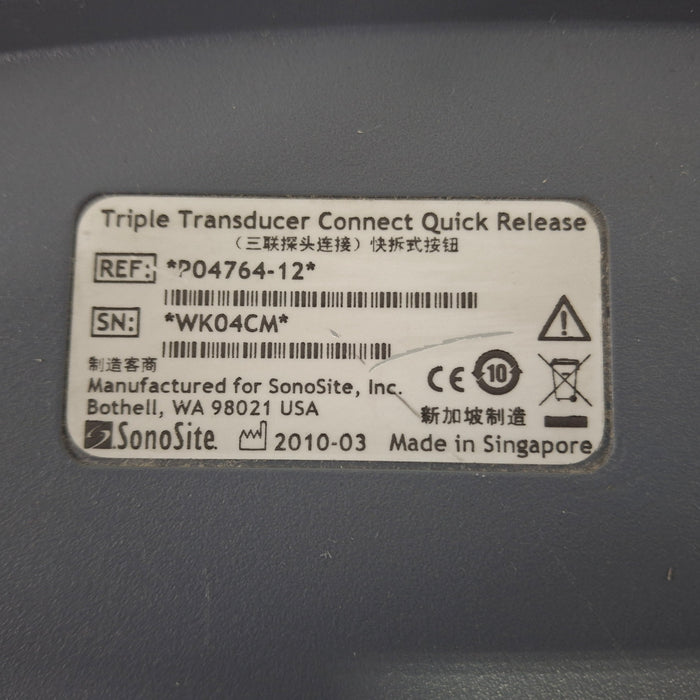 Sonosite Sonosite P04764-12 Quick Release Triple Transducer Connect Ultrasound reLink Medical