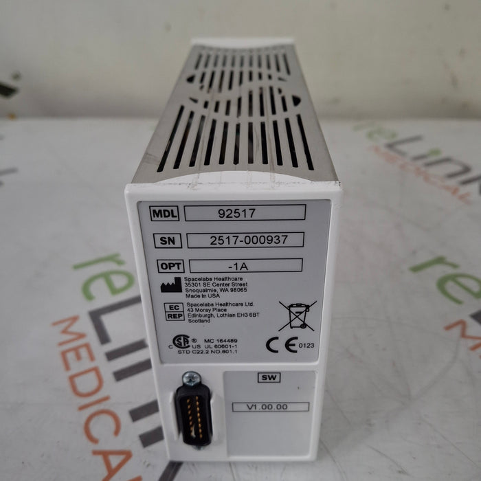 Spacelabs Healthcare Spacelabs Healthcare 92517 Opt 1A Capnography Module Patient Monitors reLink Medical
