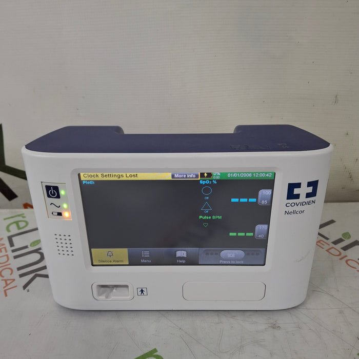 Covidien PM1000N Nellcor Bedside SPO2 Monitor