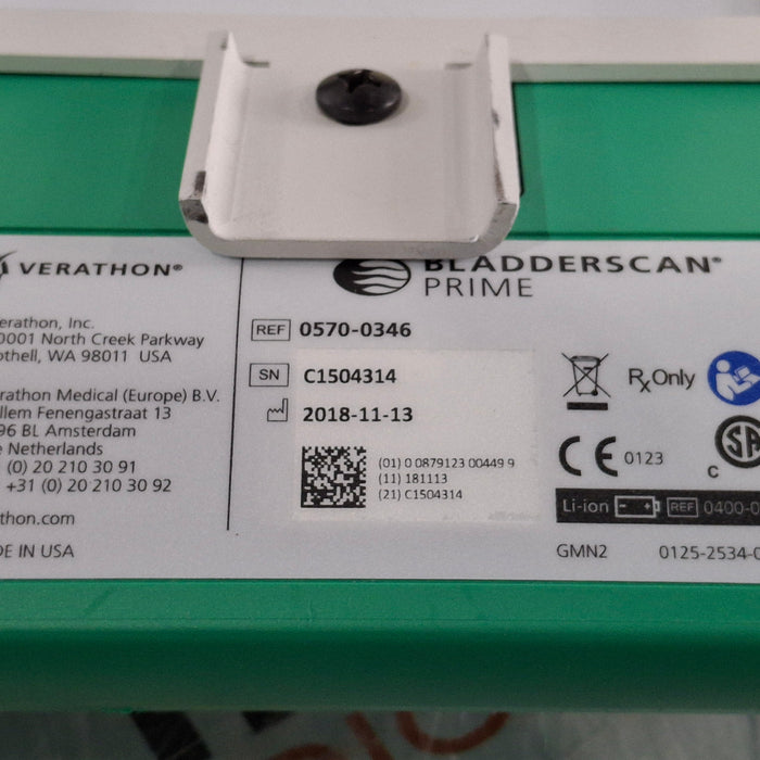 Verathon Medical, Inc BladderScan Prime Bladder Scanner
