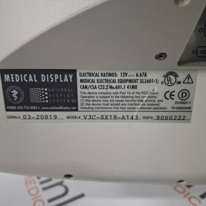 Karl Storz V3C-SX18-A143 Monitor