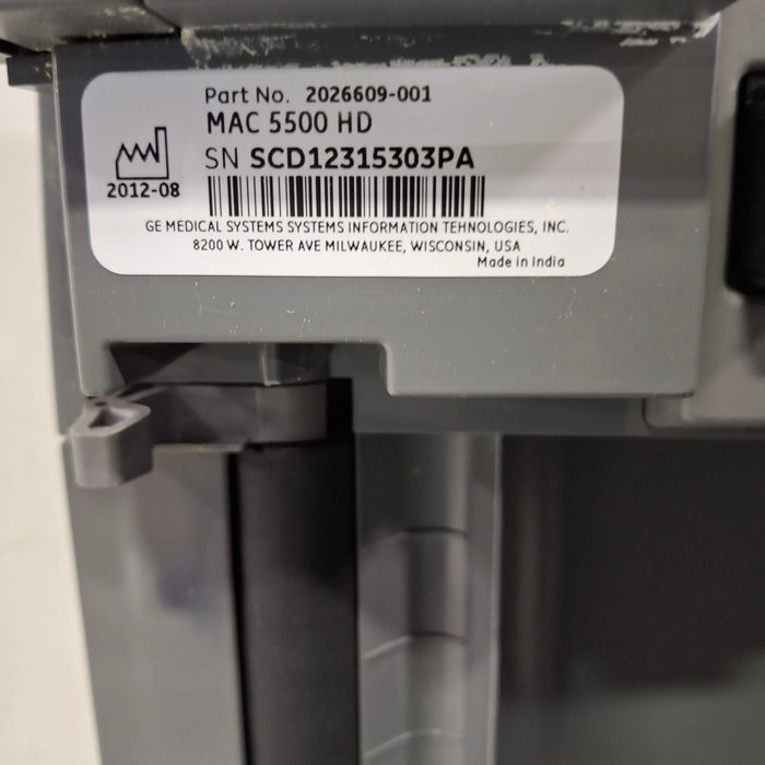 GE Healthcare GE Healthcare MAC 5500 HD ECG without CAM Module Cardiology reLink Medical