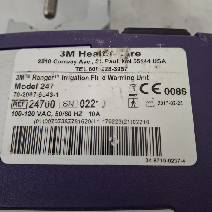 3M 3M Ranger Model 247 Fluid Warming Unit Surgical Equipment reLink Medical