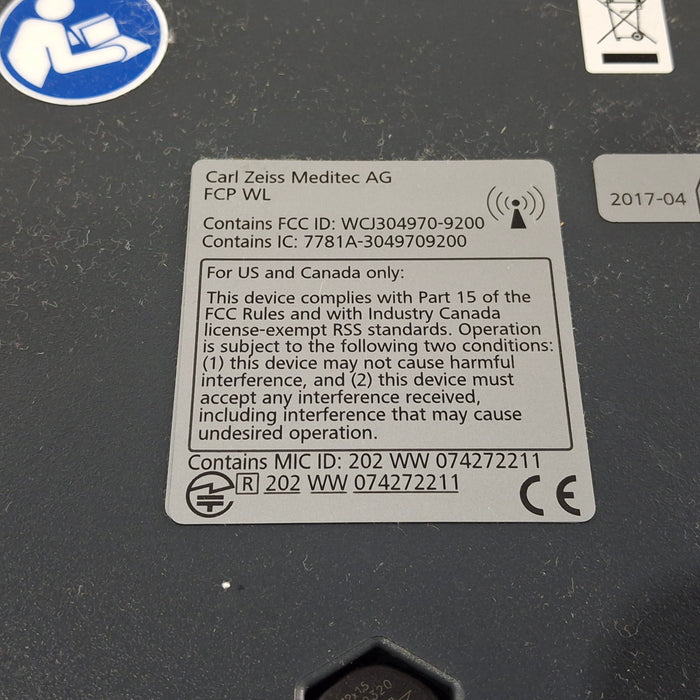 Carl Zeiss Carl Zeiss FCP WL Wireless Footswitch Surgical Microscopes reLink Medical