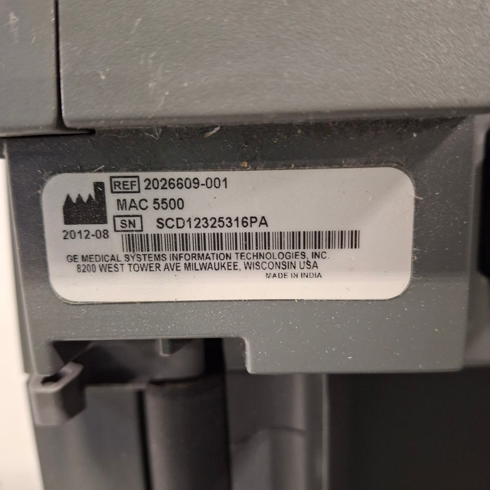 GE Healthcare GE Healthcare MAC 5500 ECG without CAM Module Cardiology reLink Medical