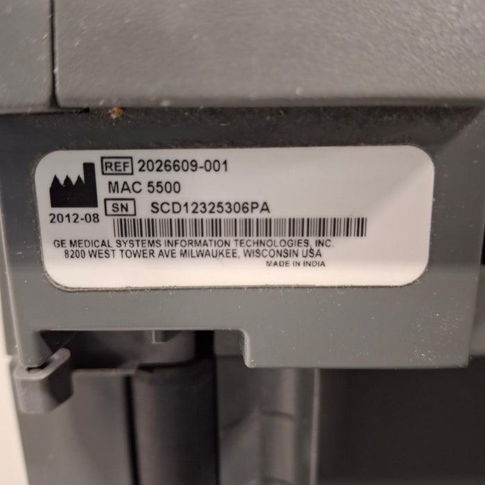 GE Healthcare GE Healthcare MAC 5500 ECG without CAM Module Cardiology reLink Medical