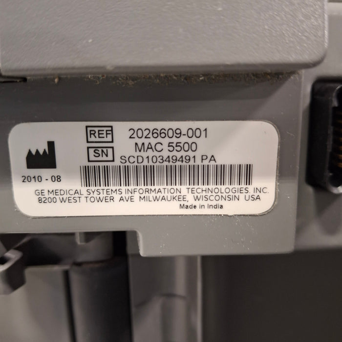 GE Healthcare GE Healthcare MAC 5500 ECG without CAM Module Cardiology reLink Medical