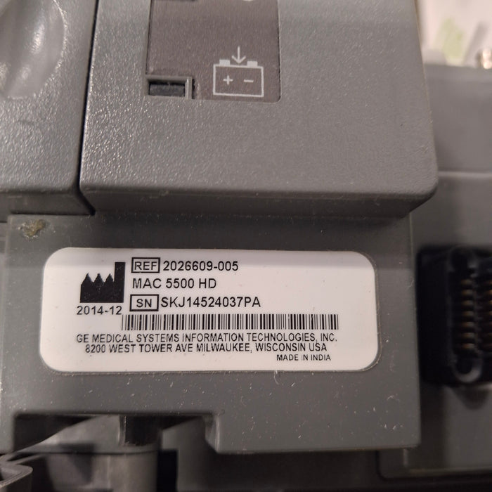 GE Healthcare MAC 5500 HD ECG with CAM Module