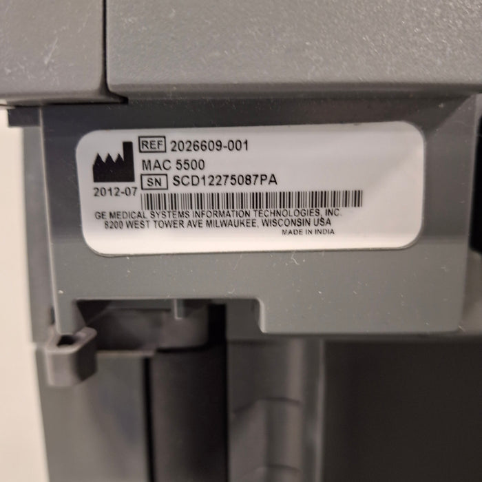 GE Healthcare GE Healthcare MAC 5500 HD ECG with CAM Module Cardiology reLink Medical