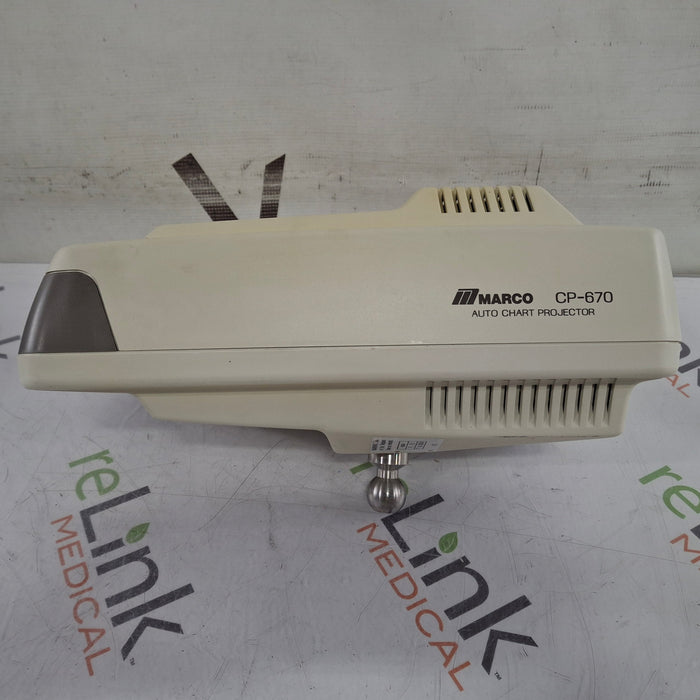 Marco Marco CP-670 Auto Chart Projector Ophthalmology reLink Medical