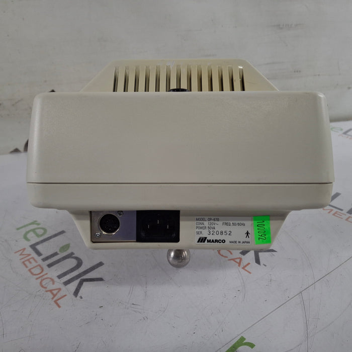 Marco Marco CP-670 Auto Chart Projector Ophthalmology reLink Medical