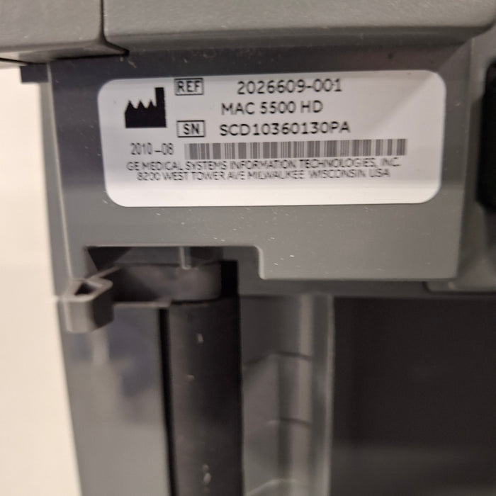 GE Healthcare GE Healthcare MAC 5500 HD ECG with CAM Module Cardiology reLink Medical
