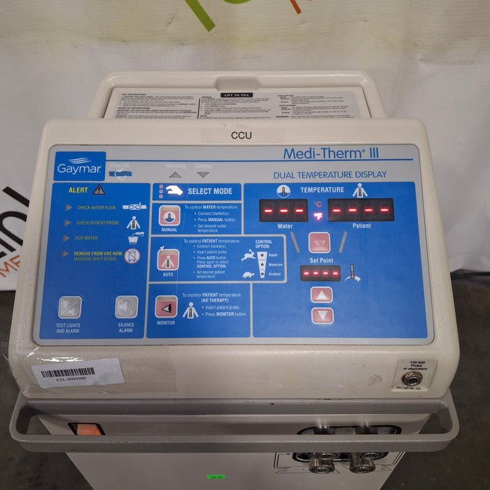 Gaymar Gaymar Medi-Therm III MTA7900 Hyper/Hypothermia Machine Temperature Control Units reLink Medical
