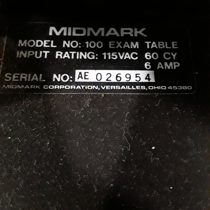 Midmark Midmark Ritter 100 Exam Table Exam Chairs / Tables reLink Medical