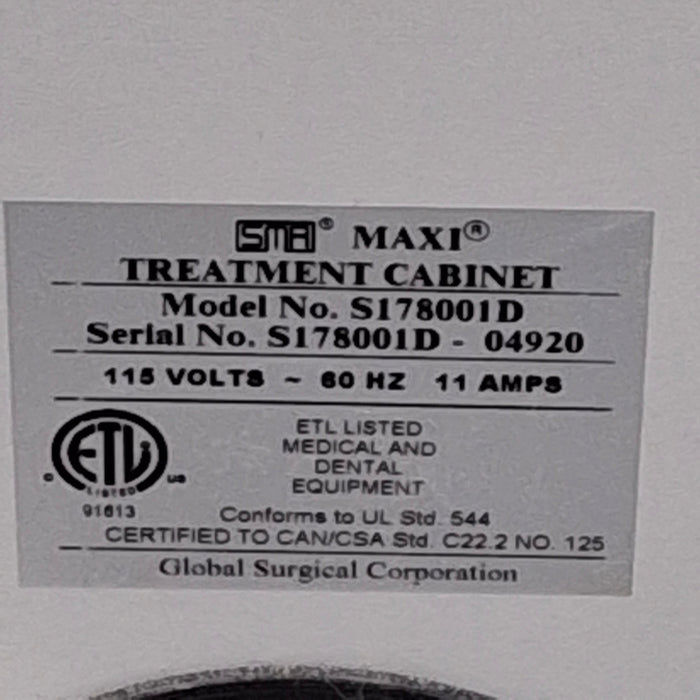 SMR SMR Maxi Treatment Cabinet Medical Furniture reLink Medical