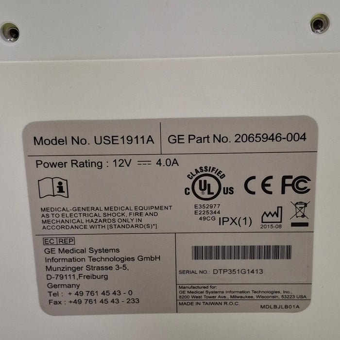 GE Healthcare CDA19T Patient Monitor