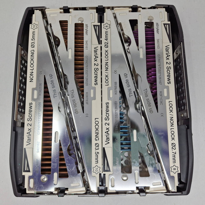 Stryker Stryker VariAx 2 F&A Plating System Surgical Sets reLink Medical