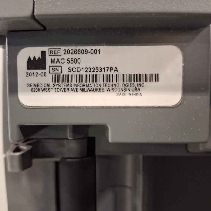 GE Healthcare GE Healthcare MAC 5500 HD ECG without CAM Module Cardiology reLink Medical