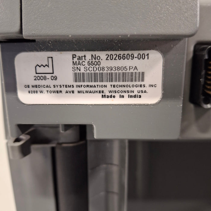 GE Healthcare GE Healthcare MAC 5500 HD ECG without CAM Module Cardiology reLink Medical