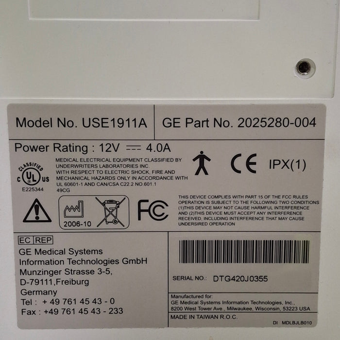 GE Healthcare GE Healthcare CDA19T Patient Monitor Patient Monitors reLink Medical
