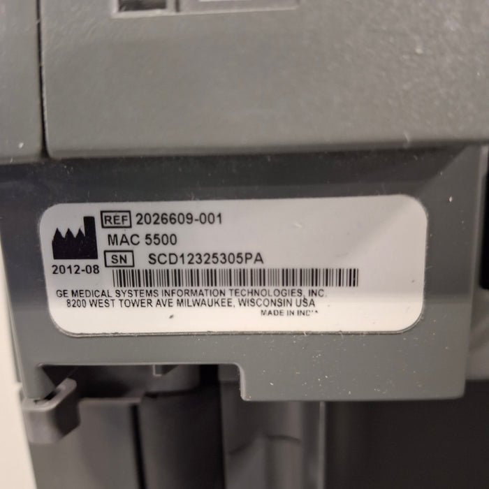 GE Healthcare GE Healthcare MAC 5500 HD ECG without CAM Module Cardiology reLink Medical