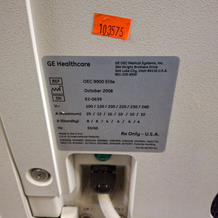 OEC Medical Systems 9900 Elite Workstation
