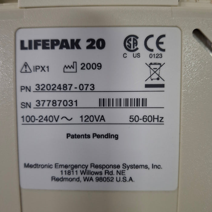 Physio-Control Physio-Control LifePak 20 Defib Defibrillators reLink Medical
