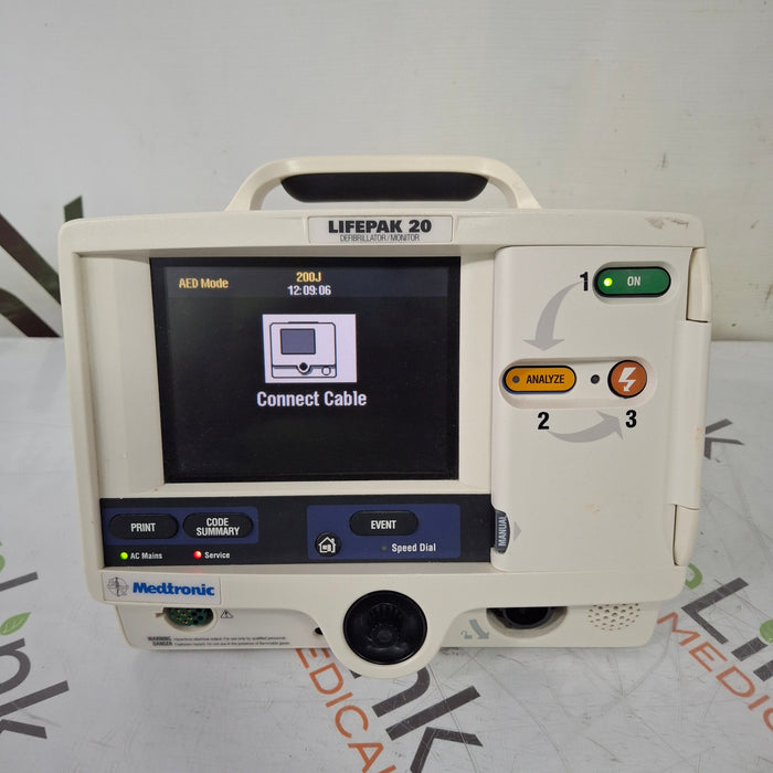 Physio-Control Physio-Control LifePak 20 Defib Defibrillators reLink Medical