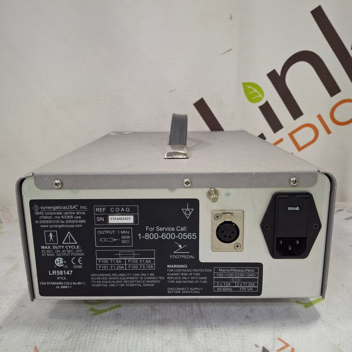 Synergetics Inc Malis COAG Eletrosurgical Unit