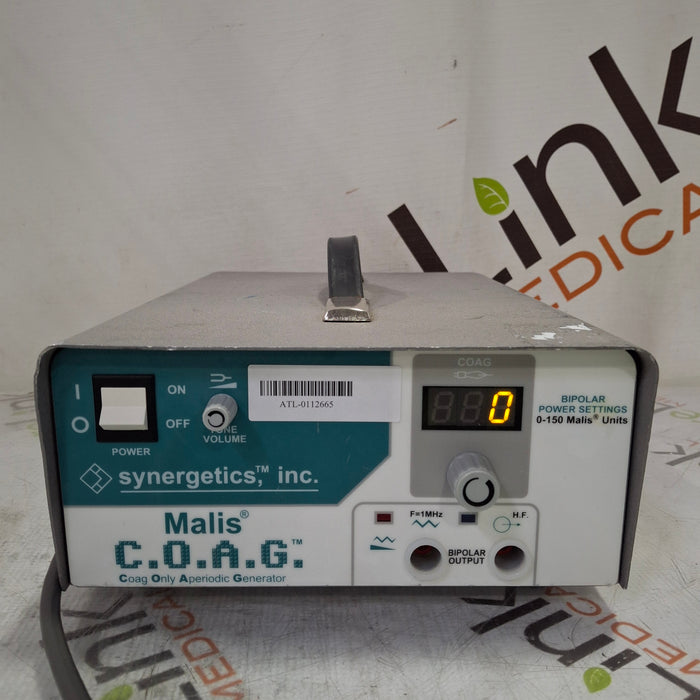 Synergetics Inc Malis COAG Eletrosurgical Unit