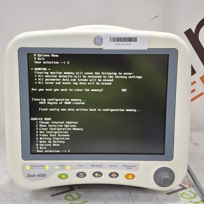 GE Healthcare GE Healthcare Dash 4000 - Masimo SpO2 Patient Monitor Patient Monitors reLink Medical