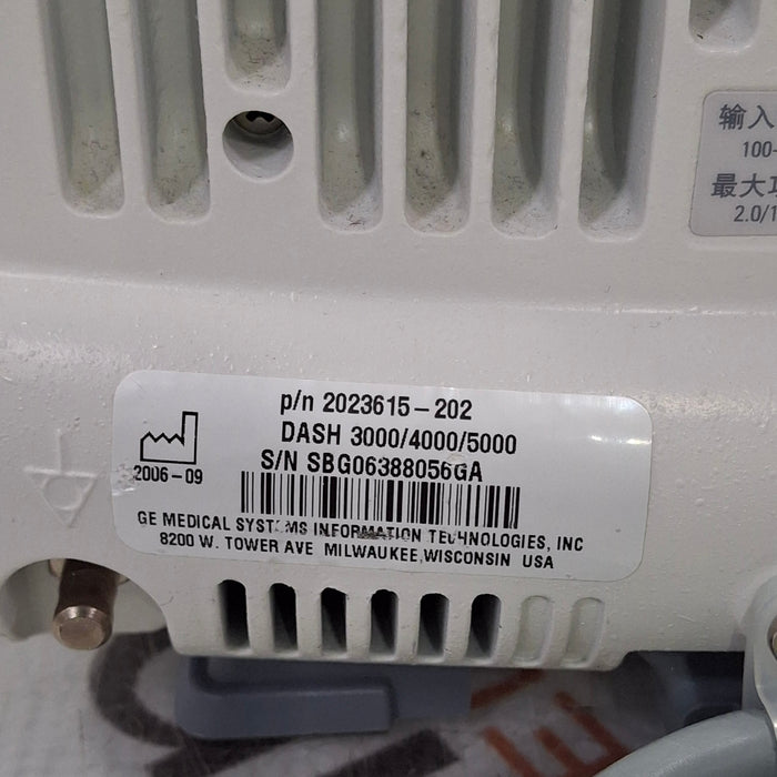 GE Healthcare GE Healthcare Dash 4000 - Masimo SpO2 Patient Monitor Patient Monitors reLink Medical