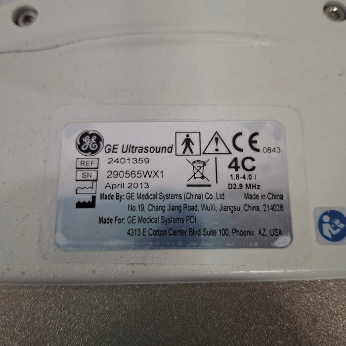 GE Healthcare GE Healthcare 4C Convex Transducer Ultrasound Probes reLink Medical