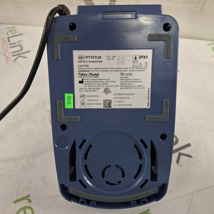 Fisher & Paykel Fisher & Paykel Airvo 2 Humidified High Flow Therapy Unit Respiratory reLink Medical