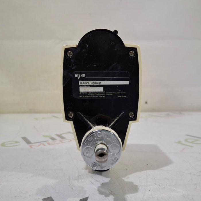 Ohmeda Medical Ohmeda Medical Vacuum Regulator Respiratory reLink Medical